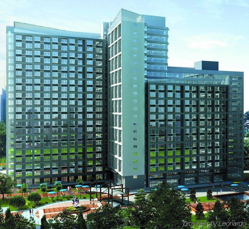 Seasons Park Apart Hotel Пекин Екстериор снимка