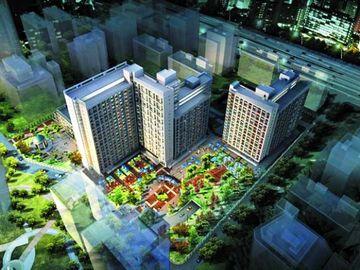 Seasons Park Apart Hotel Пекин Екстериор снимка